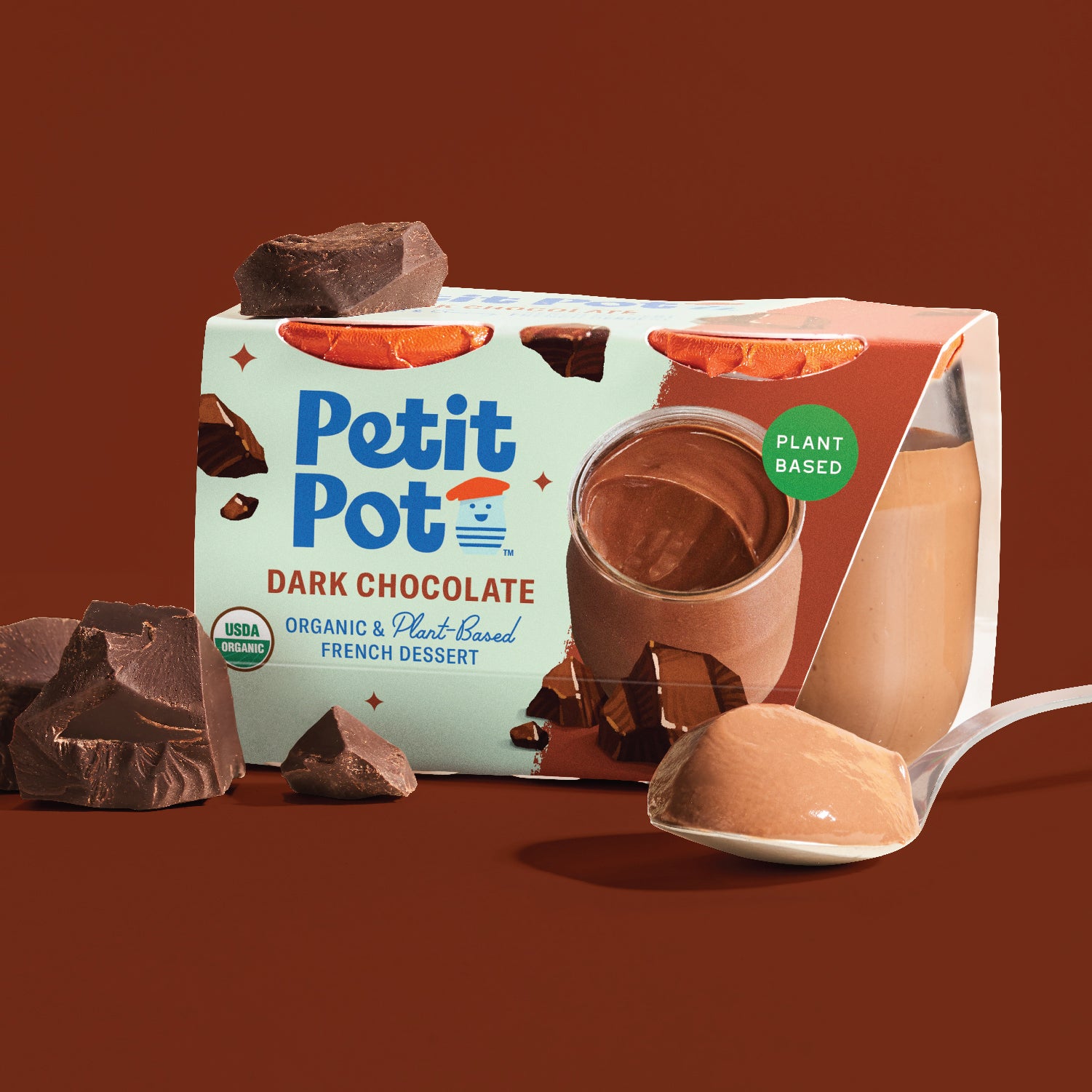 Pot De Crème - Plant-Based Dark Chocolate