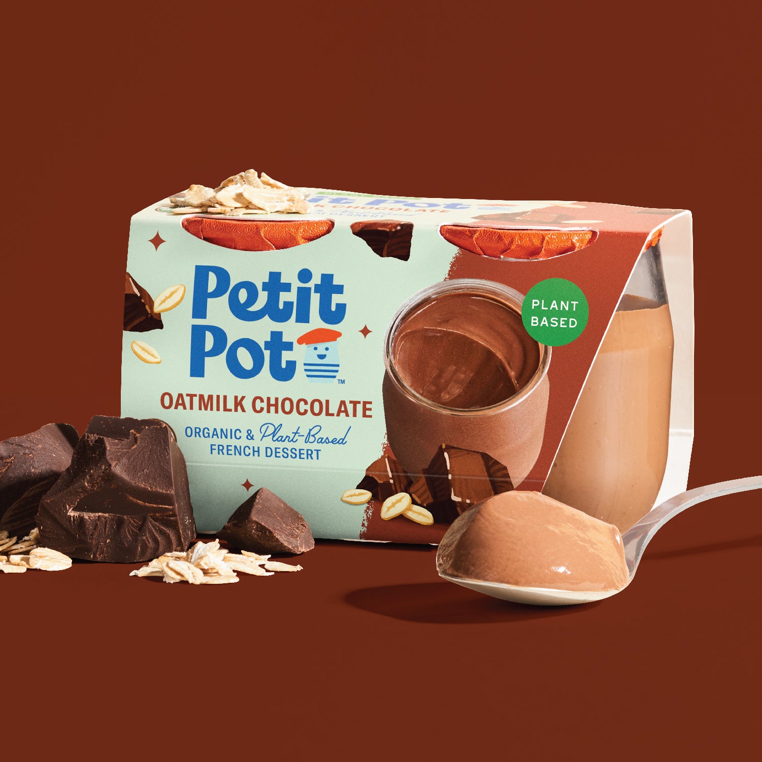 chocolate plant pot Pot De Crème