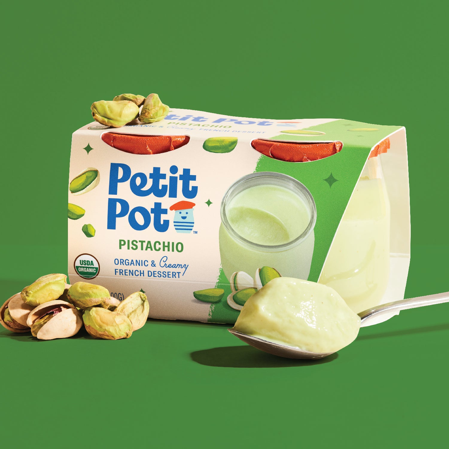 Petit Pot® Organic Vanilla French Pudding, 3.5 oz - Harris Teeter