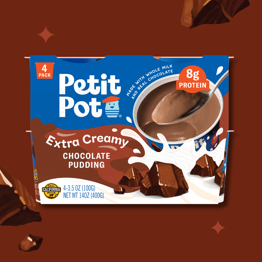 with 8g of Protein - Creamy French Chocolate Pudding